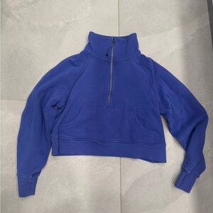 Lululemon cobalt Blue Women's Half-Zip Pullover